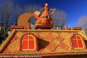 Mary Poppins, fête du Citron à Menton
